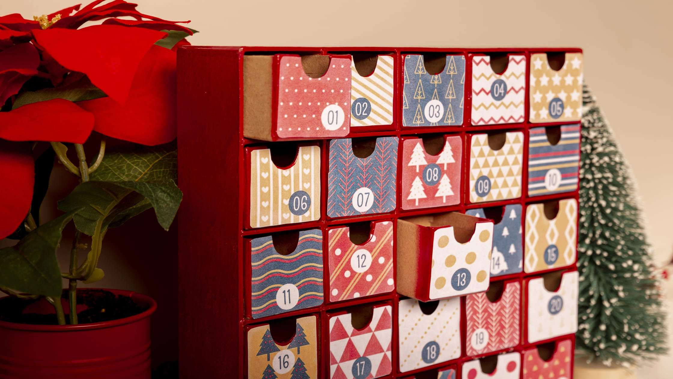 How to Make a Unique Wooden Advent Calendar with Drawers