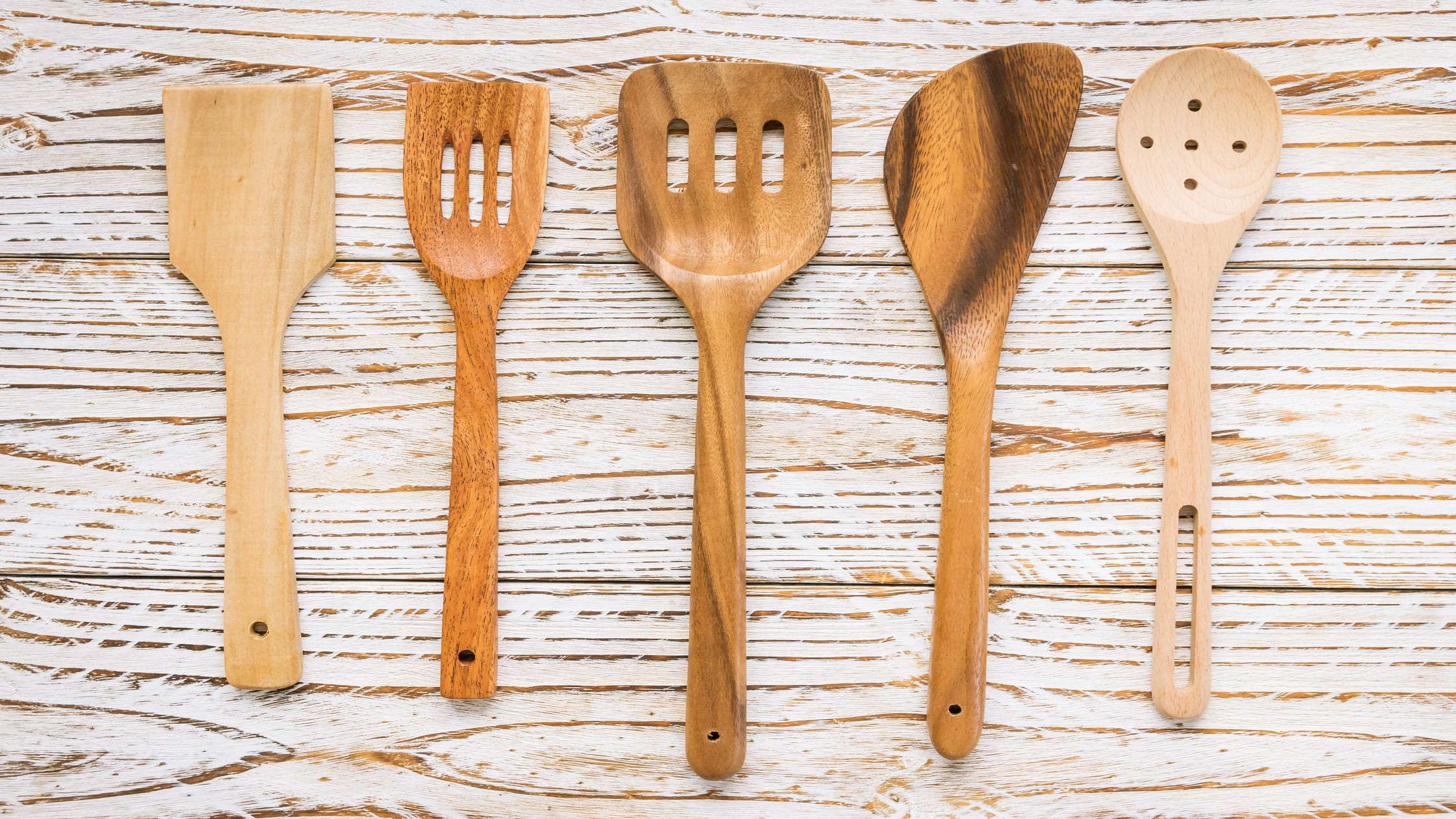  Zulay Kitchen 9-Piece Teak Wooden Utensils for Cooking